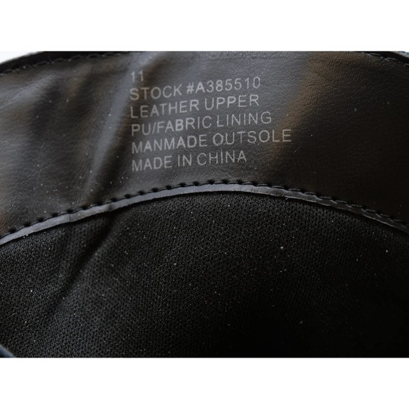 Laurie Felt Boots Womens 11 Black Suede Knee High Slouch Block Heel Pull On - Picture 10 of 11